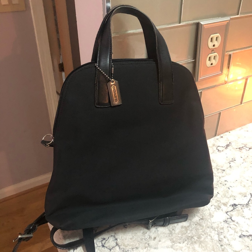Coach mini backpack